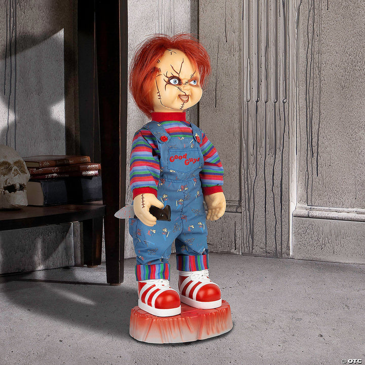 2 Ft. Chucky Animated Halloween Prop