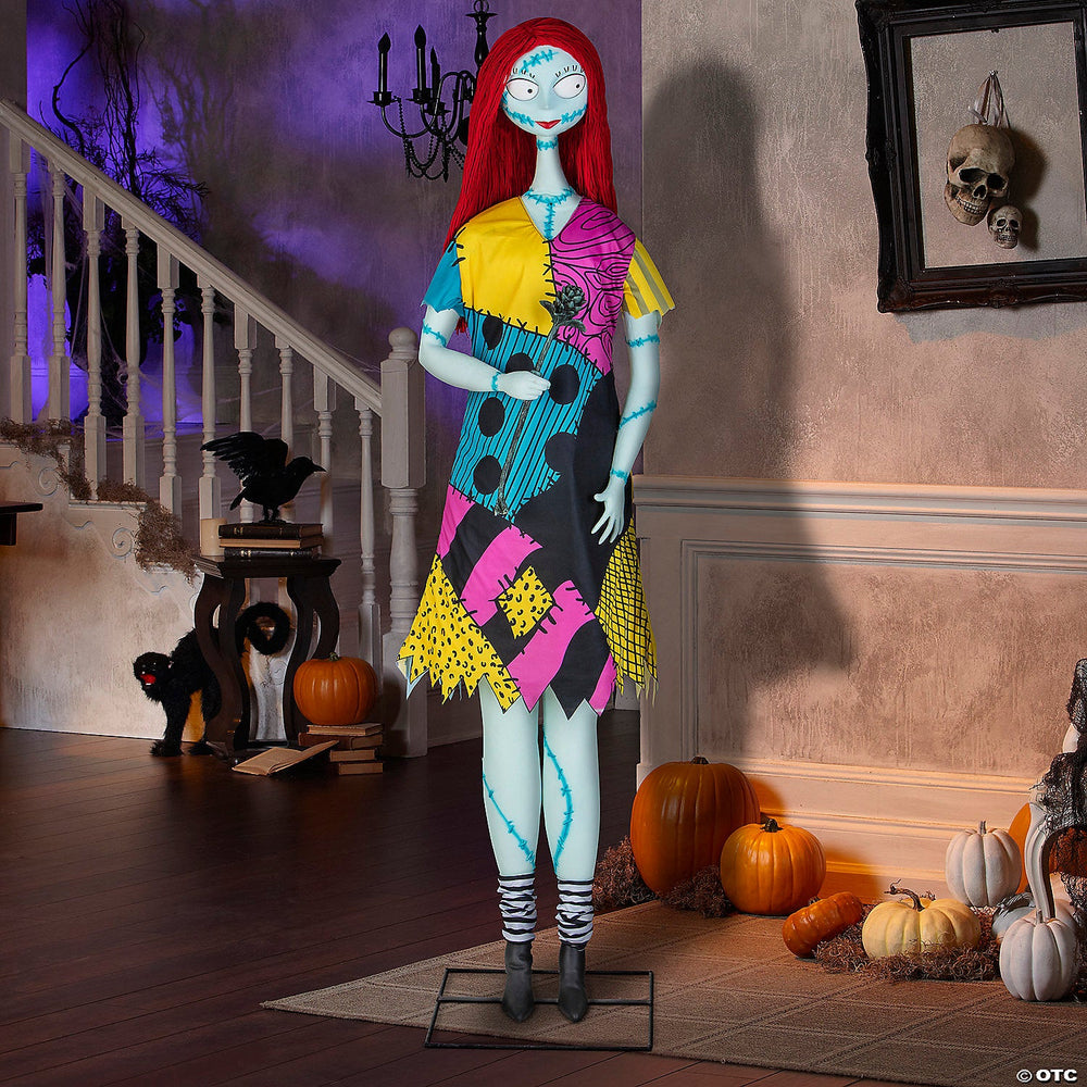 70" Nightmare Before Christmas Sally Animated Halloween Prop