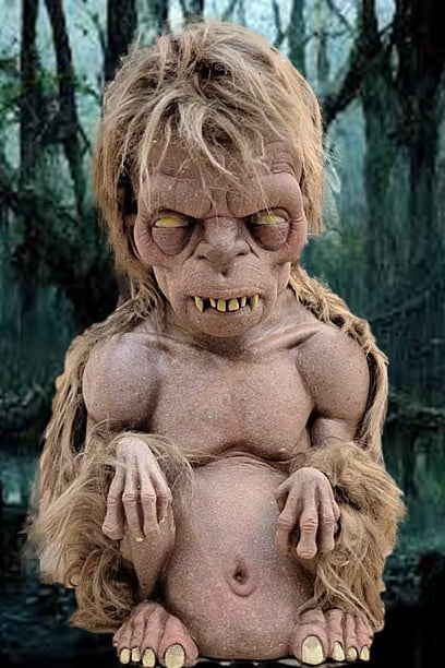 Baby Bigfoot Halloween Prop