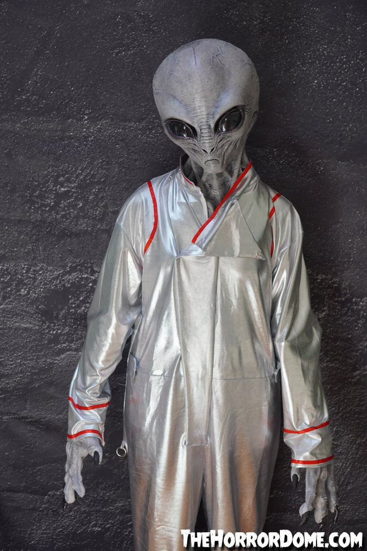 "Area 51 Space Suit with Red piping" Alien Costume