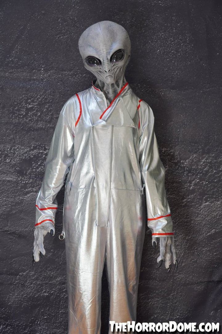 "Area 51 Space Suit with Red piping" Alien Costume