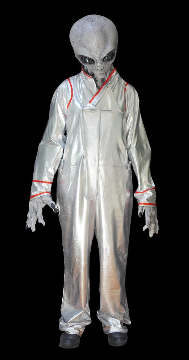 "Area 51 Space Suit with Red piping" Alien Costume