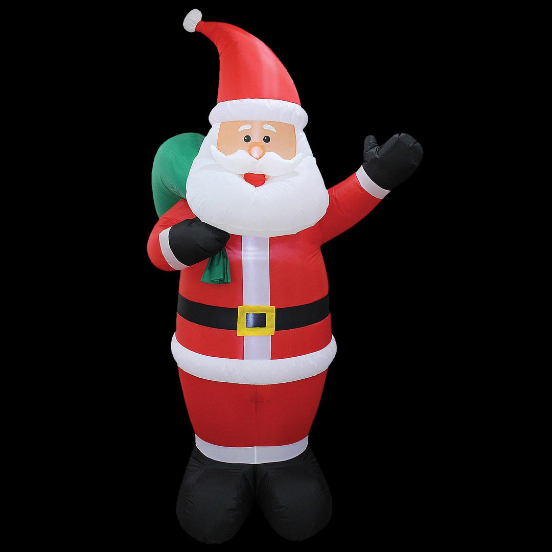 Blow Up Inflatable Santa Outdoor Yard Decoration