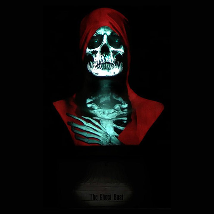 "Ghost Bust Pro - Graveyard Skull" Animated Haunted Projection Prop