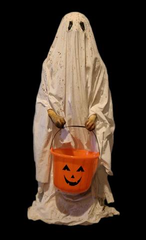 "Ghostie Little Trick-Or-Treater"  Professional Full Body Halloween Prop