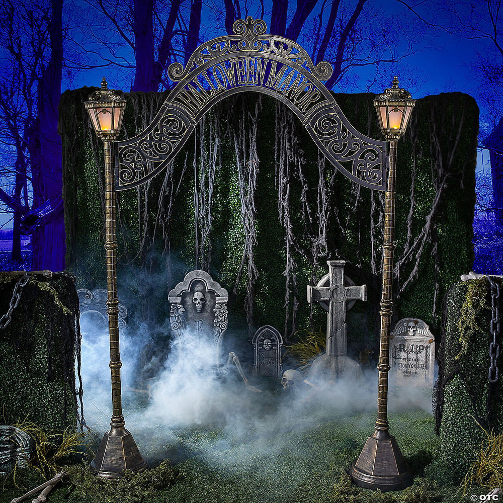 Halloween Manor Archway Halloween Prop