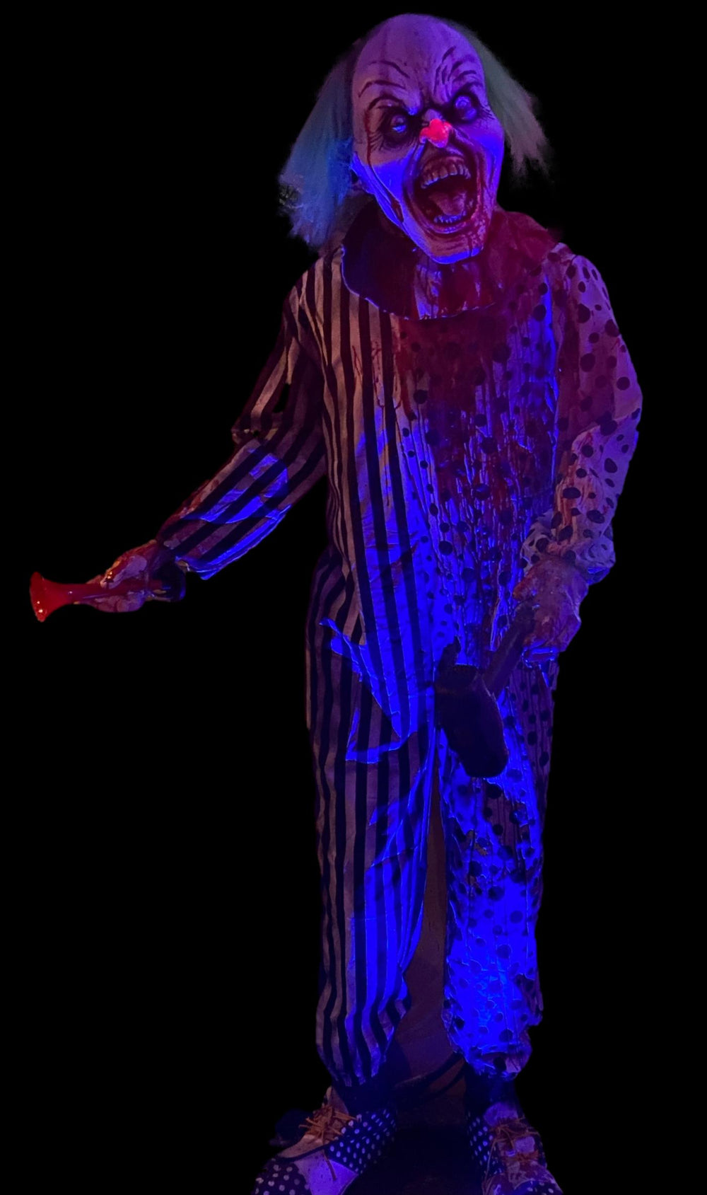 Killer Clown Halloween Animatronic