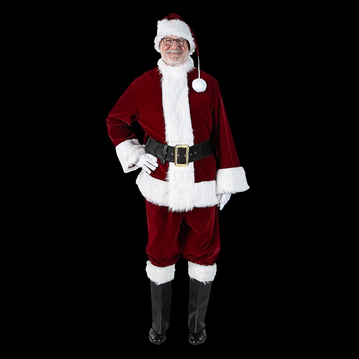 Santa suit costume mens store