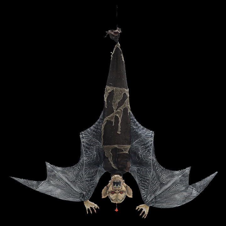 Menacing Hanging Bat Halloween Decoration