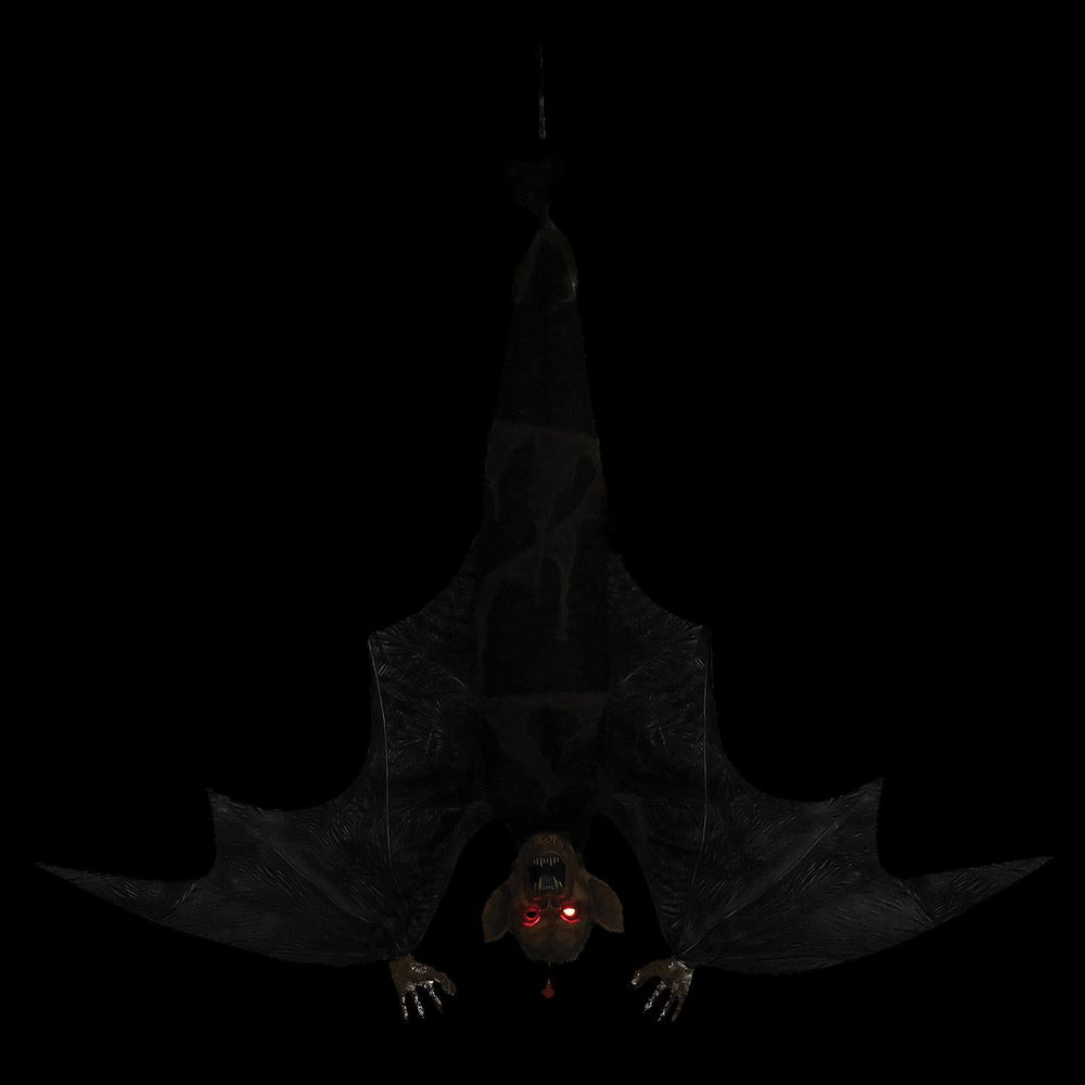 Menacing Hanging Bat Halloween Decoration