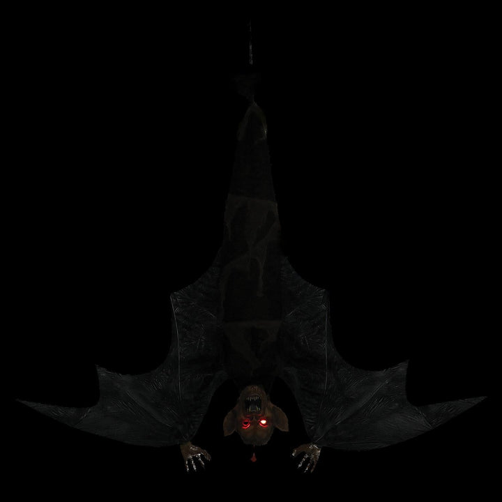 Menacing Hanging Bat Halloween Decoration