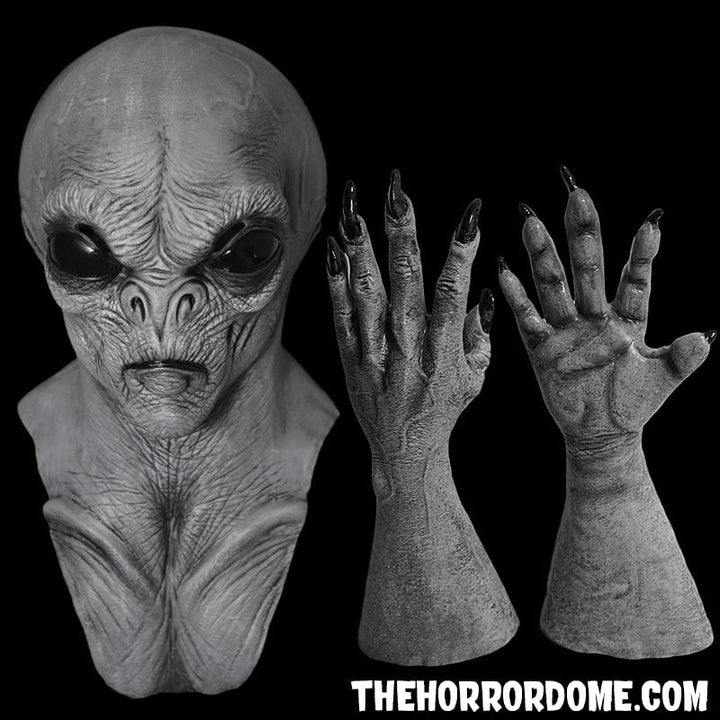 NEW for 2024 "Alien Grey Mask and Hand Set"