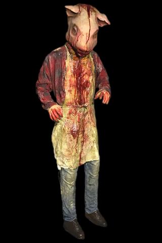 "Pig Head Butcher"  Professional Full Body Halloween Prop