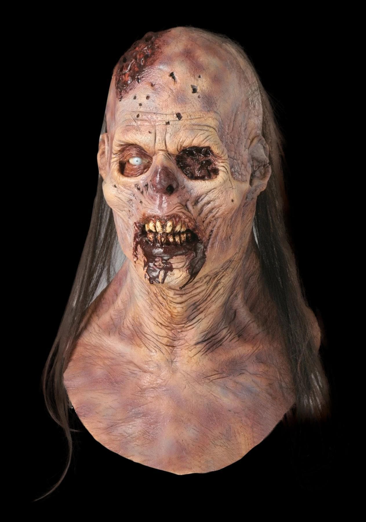 Maggot Buffet | Halloween Mask | Decaying Zombie Mask – The Horror Dome