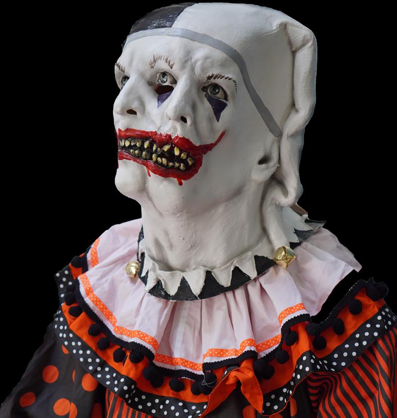 Creepy clown deals costume