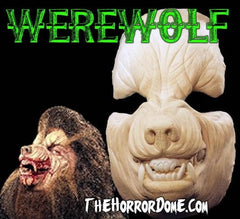 Werewolf Face Prosthetic